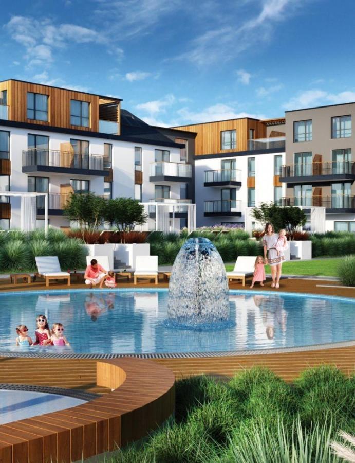 Апартаменты Bel Mare Patio And Garden C106 Мендзыздрое Экстерьер фото